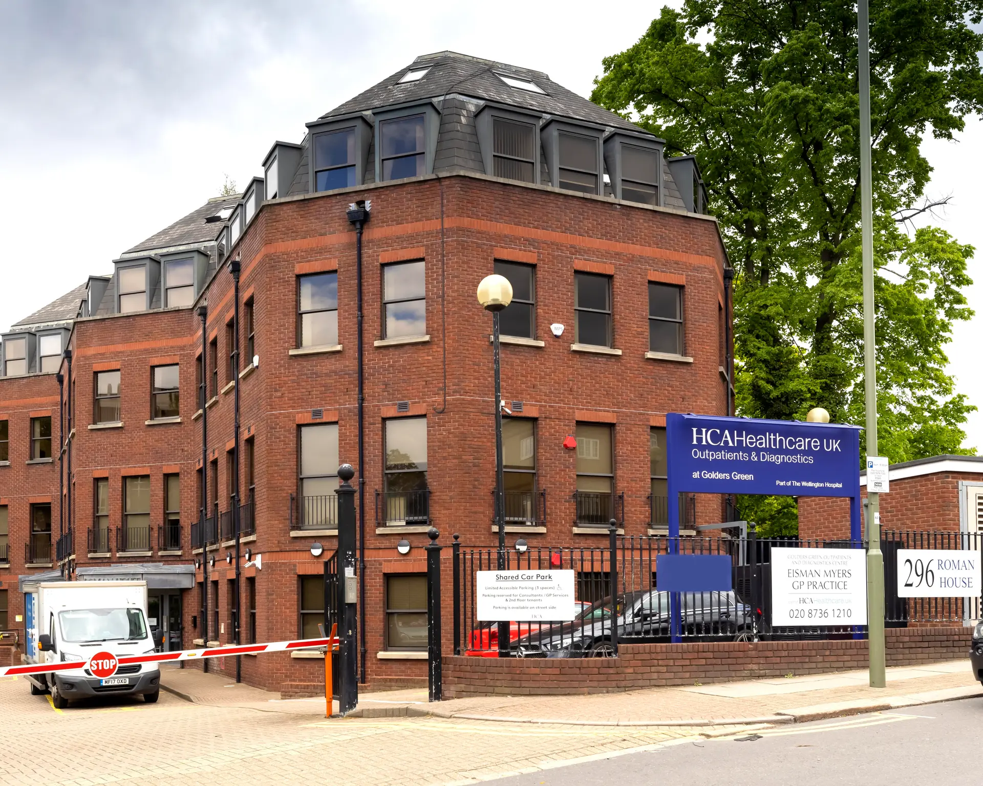 Golders Green Outpatients and Diagnostics Centre, Roman House, 296 Golders Green Road